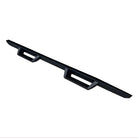 TrailFX Step Nerf Bar For Toyota Tundra - Square Straight, With Drop Down Steps, Finished End Caps (DHS020B)