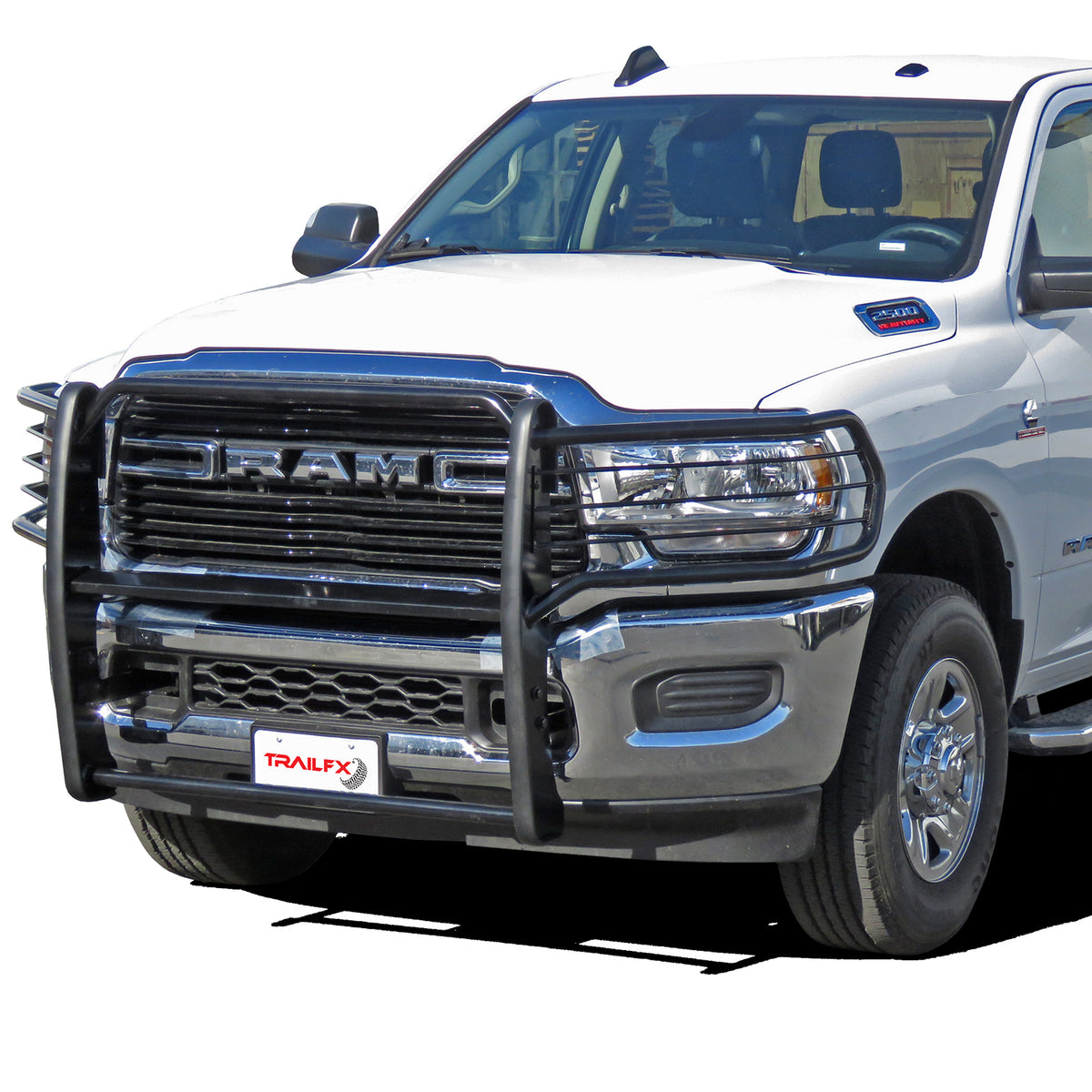 TrailFX Grille Guard For Ram 2500, Ram 3500 - Grille Guard, TFX Grille Guards, 1-1/2 Inch Diameter, With (E0039B)