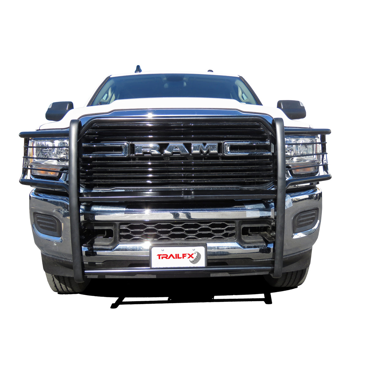 TrailFX Grille Guard For Ram 2500, Ram 3500 - Grille Guard, TFX Grille Guards, 1-1/2 Inch Diameter, With (E0039B)