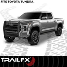 TrailFX Grille Guard For Toyota Tundra - 1-1/2 Inch Diameter, With Brush Guard, Without Skid Plate (E0049T)