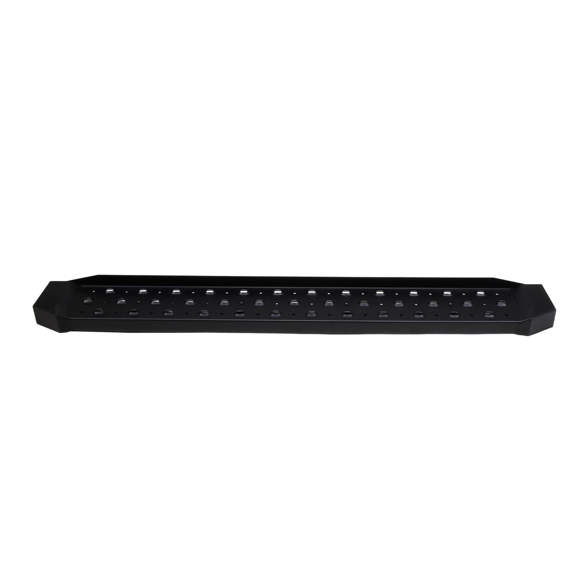 TrailFX Step Nerf Bar For Ram ProMaster 1500, Ram ProMaster 2500, Ram ProMaster 3500 - Mounts Under Rear Bumper Solid Surface With Non-Slip Tread (FBV01B)