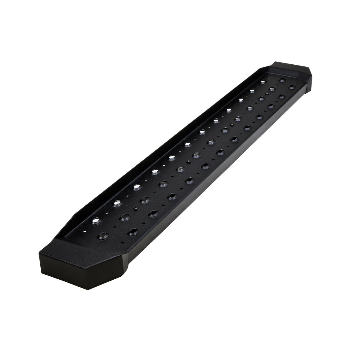 TrailFX Step Nerf Bar For Ram ProMaster 1500, Ram ProMaster 2500, Ram ProMaster 3500 - Mounts Under Rear Bumper Solid Surface With Non-Slip Tread (FBV01B)