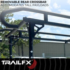 TrailFX Ladder Rack - 1000 Pound Capacity, Multi-Fit (FCLR008B)