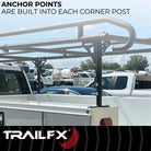 TrailFX Ladder Rack - 1000 Pound Capacity, Multi-Fit (FCLR008B)