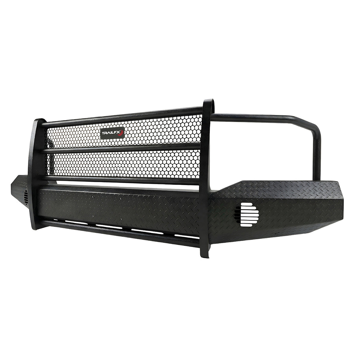 TrailFX Bumper For Ford Trucks - One Piece Design, Direct Fit, Use Original/ Factory (FX3003A)