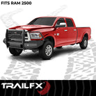 TrailFX Bumper For Dodge, Ram Trucks - One Piece Design, Direct Fit, Use Original/ Factory (FX3008A)