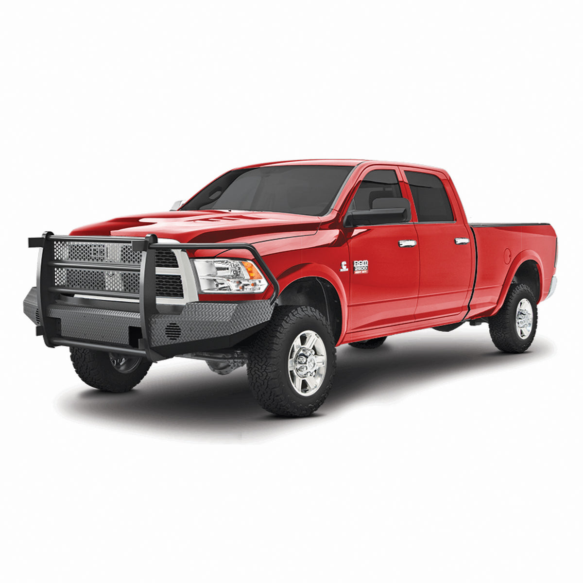 TrailFX Bumper For Dodge, Ram Trucks - One Piece Design Direct Fit Use Original/Factory Mounting (FX3008)