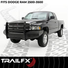 TrailFX Bumper For Dodge Ram 2500, Dodge Ram 3500 - Use Original/ Factory Mounting Hardware, With Grille Guard/ (FX3011A)