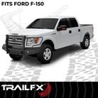 TrailFX Bumper For Ford F-150 - One Piece Design, Direct Fit, Use Original/ Factory (FX3013A)