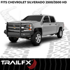 TrailFX Bumper For Chevrolet Silverado 2500 HD, Chevrolet Silverado 3500 HD - One Piece Design, Direct Fit, Use Original/ Factory (FX3021A)