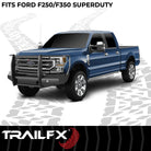 TrailFX Bumper For Ford F-250 Super Duty, Ford F-350 Super Duty - One Piece Design, Direct Fit, Use Original/ Factory (FX3023A)