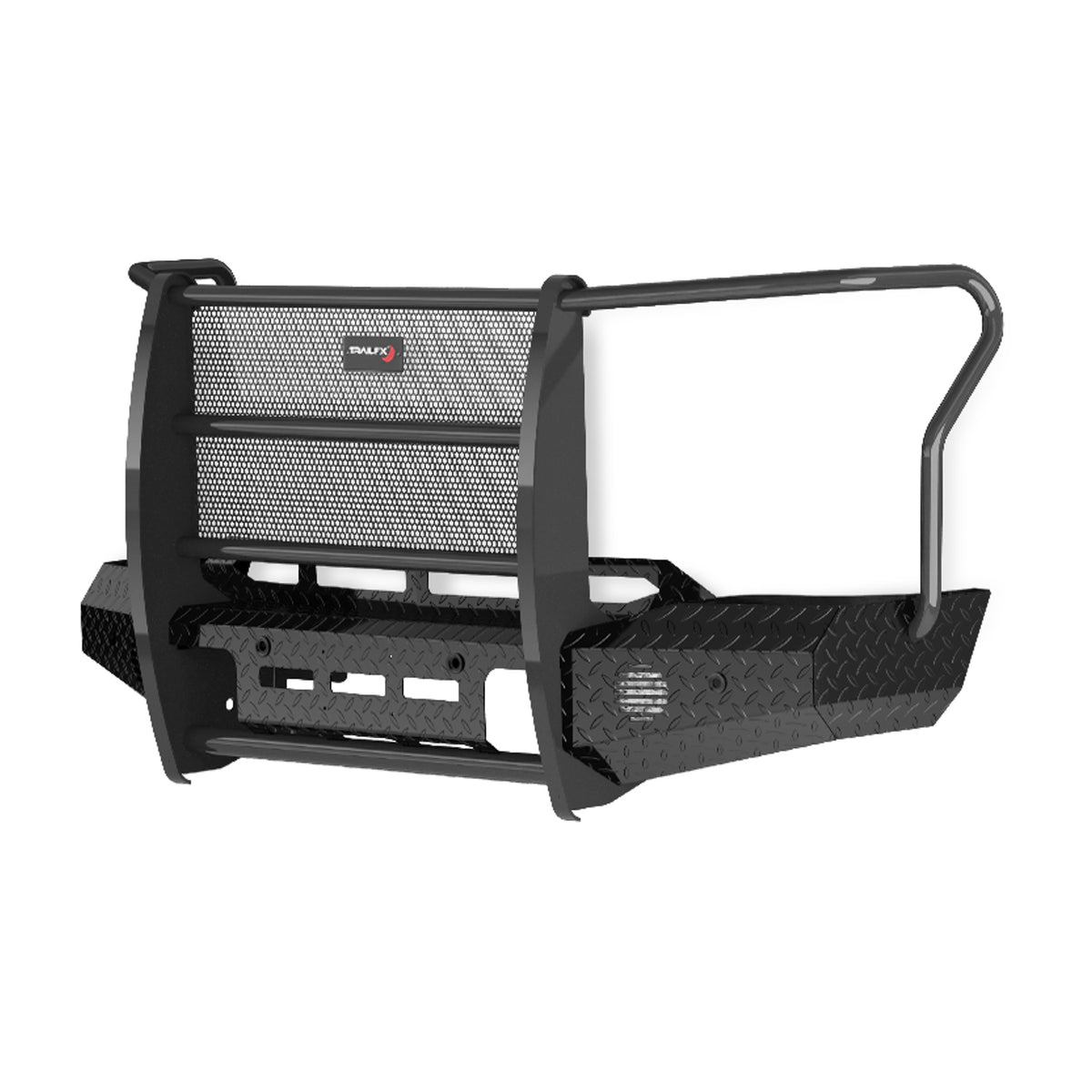 TrailFX Bumper For Chevrolet Silverado 2500 HD, Chevrolet Silverado 3500 HD - Use Original/ Factory Mounting Hardware, With Grille Guard/ (FX3029A)