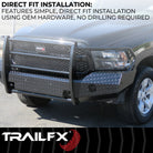 TrailFX Bumper For Ram 1500 - One Piece Design, Direct Fit, Use Original/ Factory (FX3030A)