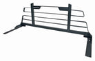 TrailFX Truck Cab Protector / Headache Rack - Powder Coated, Titanium Black, Steel, With Mounting Kit (HR001B)