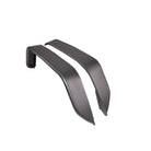 TrailFX Fender Flare For Jeep Gladiator - Textured black powdercoated steel construction. Flat style (JL010RF)