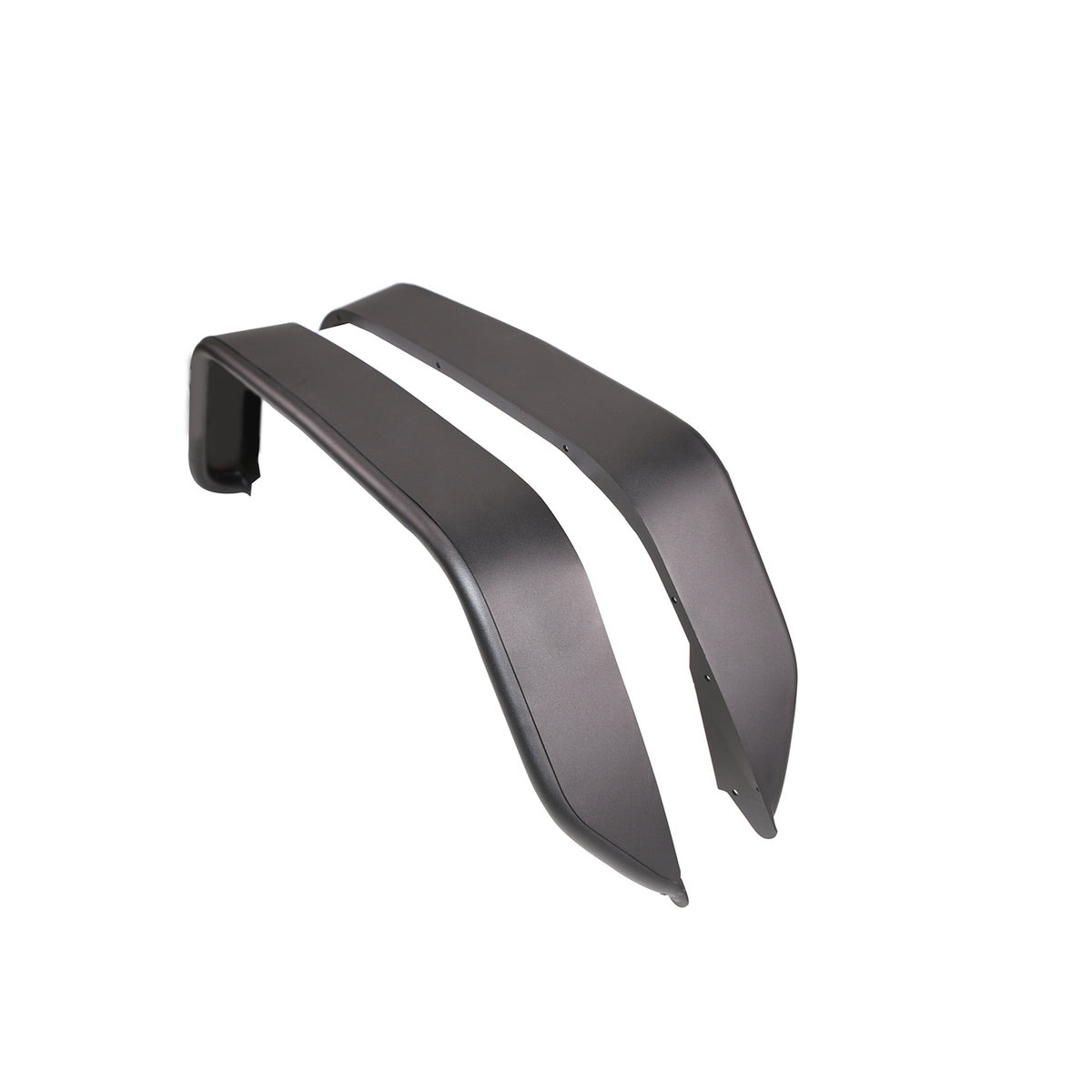 TrailFX Fender Flare For Jeep Gladiator - Textured black powdercoated steel construction. Flat style (JL010RF)