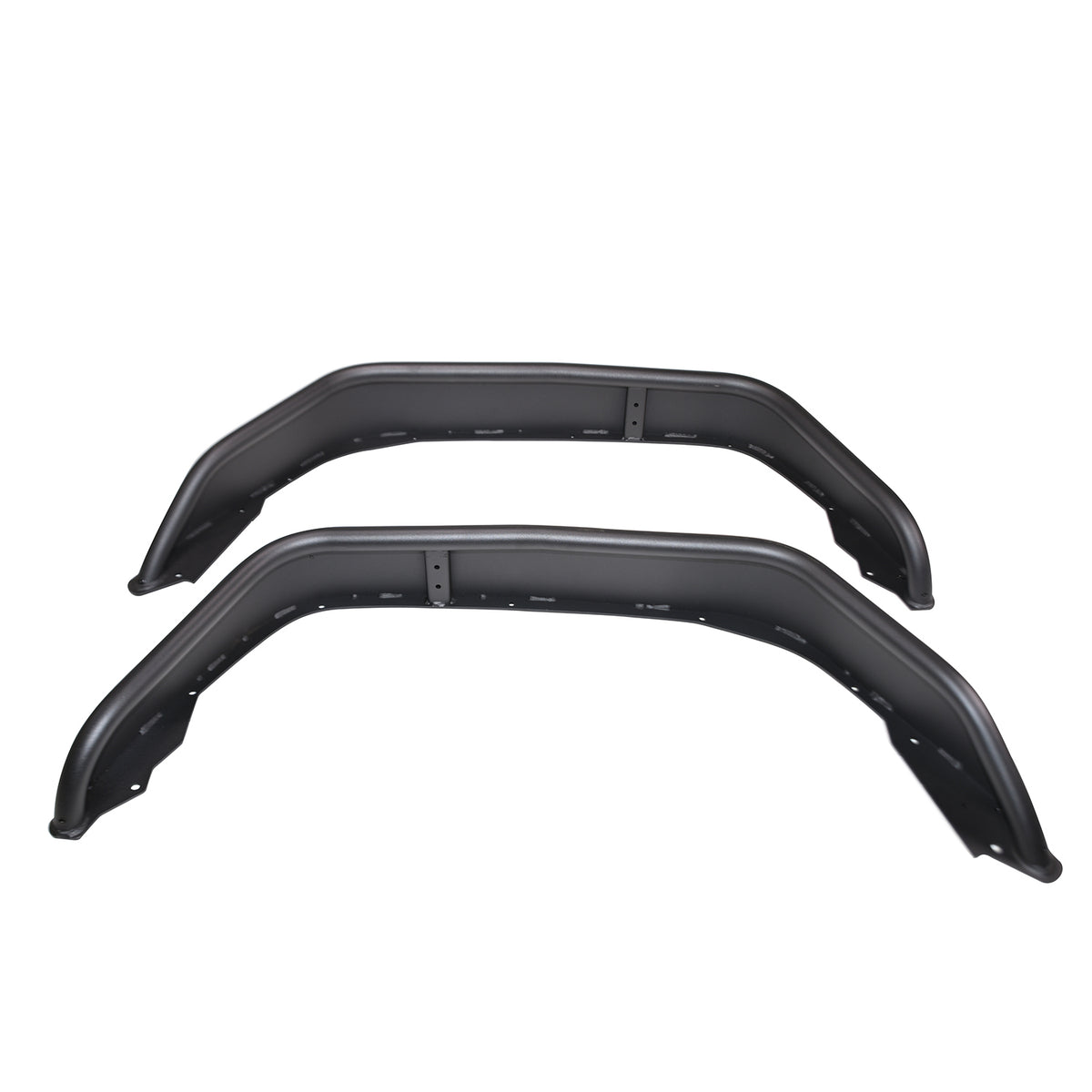 TrailFX Fender Flare For Jeep Gladiator - Textured black powdercoated steel construction. Flat style (JL010RF)