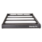 TrailFX Roof Rack For Jeep Gladiator, Jeep Wrangler - 49.8 Inch x 53 Inch, 150 Pound Capacity, Textured Black (JRB001T)