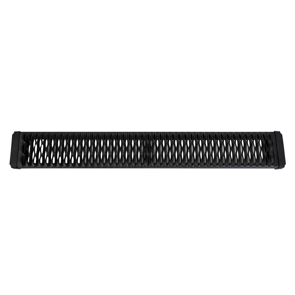TrailFX Running Board For Ford Trucks - Powder Coated Titanium Black Aluminum Unlighted Rocker (ARBV001B)