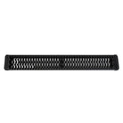 TrailFX Running Board For Ford Trucks - Powder Coated Titanium Black Aluminum Unlighted Rocker (RBA015TI)