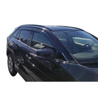 TrailFX Side Window Deflector For Toyota RAV4 - TrailFX Hood Protectors, Low Profile Mounting Hardware (4255H)