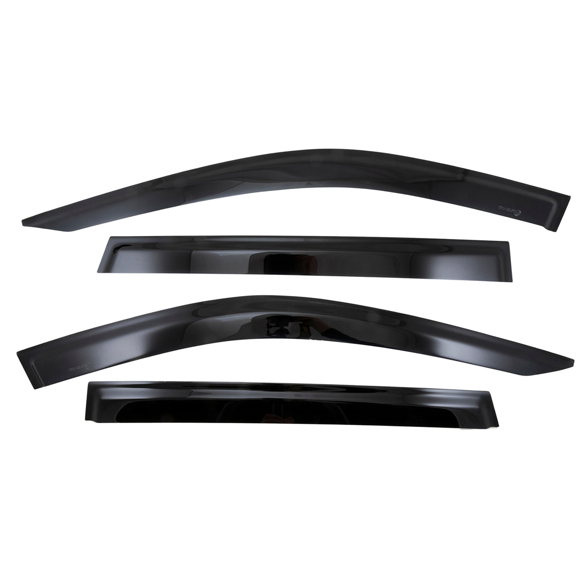 TrailFX Side Window Deflector For Honda CR-V - Low Profile, Set of 4 (4331H)