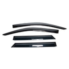 TrailFX Side Window Deflector For Toyota Highlander - TrailFX Hood Protectors, Low Profile Mounting Hardware (4427H)