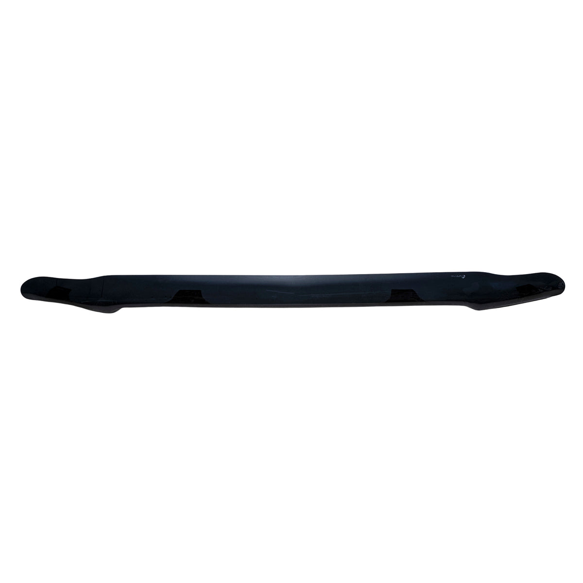 TrailFX Hood Deflector For Chevrolet Trucks - Wrap-Around Smoke Acrylic (8489H)