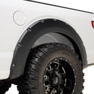 TrailFX Fender Flare For Ford F-150 - 2 Inch Tire Coverage Textured Black ABS Plastic Set of 4 (PFFF3006T)