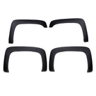 TrailFX Fender Flare For Chevrolet Silverado 1500, Chevrolet Silverado 2500 HD, Chevrolet Silverado 3500 HD - Black Smooth Paintable Finish, Extended Tire Coverage, With (TFC3001OE)