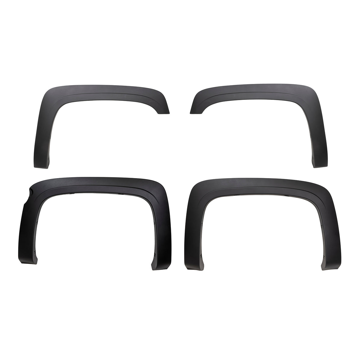 TrailFX Fender Flare For Chevrolet Silverado 1500 - Extended Tire Coverage, With Stainless Steel Hardware Kit (TFC3003OE)