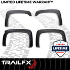 TrailFX Fender Flare For Chevrolet Silverado 1500 - Extended Tire Coverage, With Stainless Steel Hardware Kit (TFC3003OE)