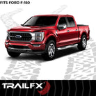 TrailFX Fender Flare For Ford F-150 - Extended Tire Coverage, With Stainless Steel Hardware Kit (TFF3011OE)