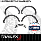 TrailFX Fender Flare For Ford F-150 - Extended Tire Coverage, With Stainless Steel Hardware Kit (TFF3011OE)