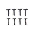 TrailFX Fender Flare Hardware Kit For Chevrolet Silverado 1500, Chevrolet Silverado 2500 HD, Chevrolet Silverado 3500 HD - With Four 4mm x 16mm Black Steel Self Tapping Screws/ Four (TFHKC02)
