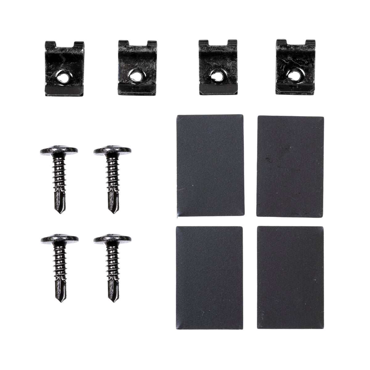TrailFX Fender Flare Hardware Kit For Dodge, Ram Trucks - With Four 25mm x 38mm Black Foam Tabs Screws/ Four Short (TFHKD02)