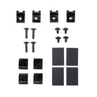 TrailFX Fender Flare Hardware Kit For GMC Sierra 1500 - With Four Black Metal U Clips/ Four Black Metal S Clips/ (TFHKG01)