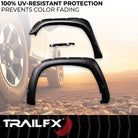 TrailFX Fender Flare For Toyota Tundra - Extended Tire Coverage, Injected Polypropylene, With (TFT3002S)