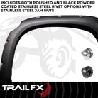 TrailFX Fender Flare For Toyota Tundra - Extended Tire Coverage, Injected Polypropylene, With (TFT3002S)