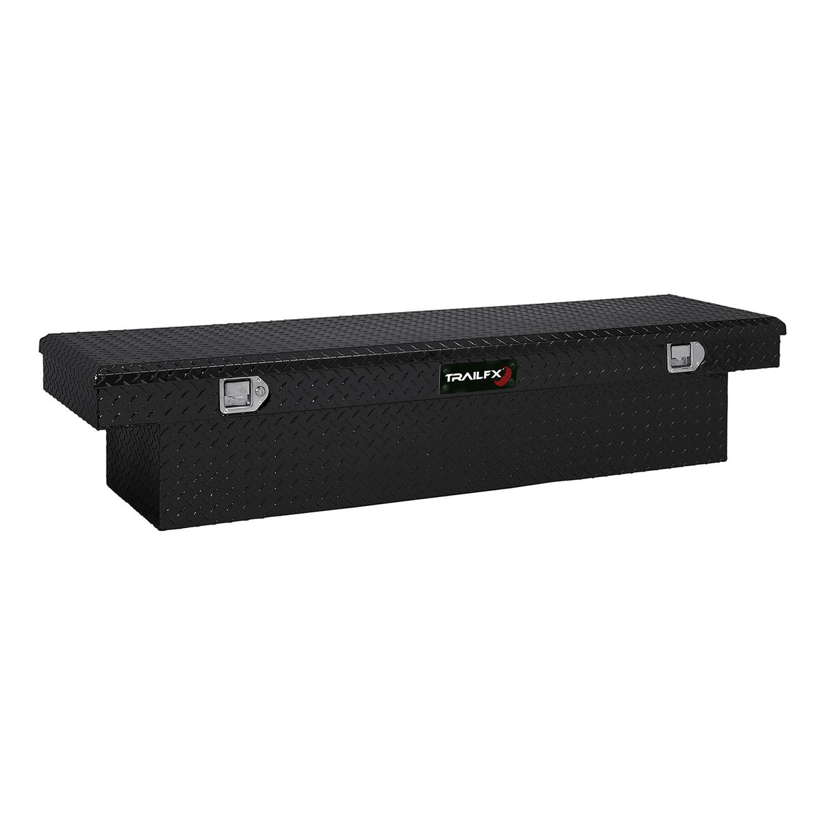 TrailFX Truck Tool Box - Crossover Standard Single Lid With Struts Powder Coated (110702)