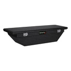 TrailFX Truck Tool Box - Crossover Angled Single Lid With Struts Diamond Tread Gloss (120602)