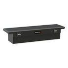 TrailFX Truck Tool Box - Crossover Low Profile Single Lid Diamond Tread Matte Black (120693C)