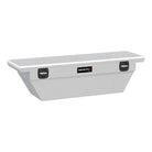 TrailFX Truck Tool Box - Crossover Deep Angled Low Profile Single Lid Diamond Tread (121691C)
