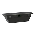TrailFX Truck Tool Box For Dodge, Ford Trucks - Angled, Single Lid, Diamond Tread, 72 Inch Length x 19-1/4 (121723C)