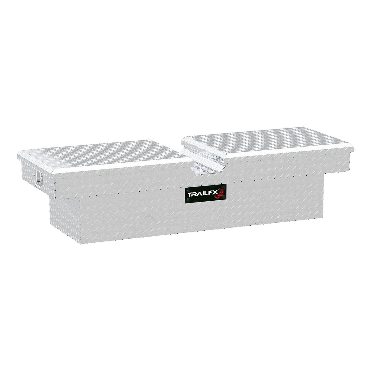 TrailFX Truck Tool Box - Crossover Standard Diamond Tread Bright Polished 16 Gauge (140601)