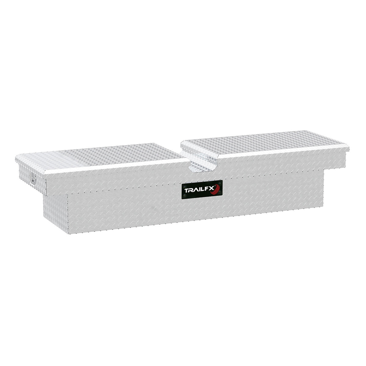 TrailFX Truck Tool Box - Crossover Standard Diamond Tread Bright Polished 16 Gauge (140701)