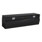 TrailFX Truck Tool Box - Chest Single Lid With Struts Gloss Black 16 Gauge Aluminum (150482)