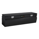 TrailFX Truck Tool Box - Chest Single Lid With Struts Powder Coated Black 16 Gauge (150562)