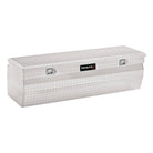 TrailFX Truck Tool Box - Chest Single Lid With Struts Diamond Tread Bright Polished (150601)