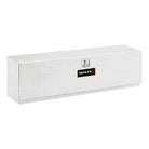 TrailFX Truck Tool Box - Top Mount Single Door Diamond Tread Bright Polished 16 (170481)